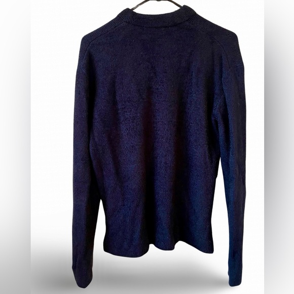 EUC T by Alexander Wang blue-black hi-lo sweater, XS - Picture 2 of 5